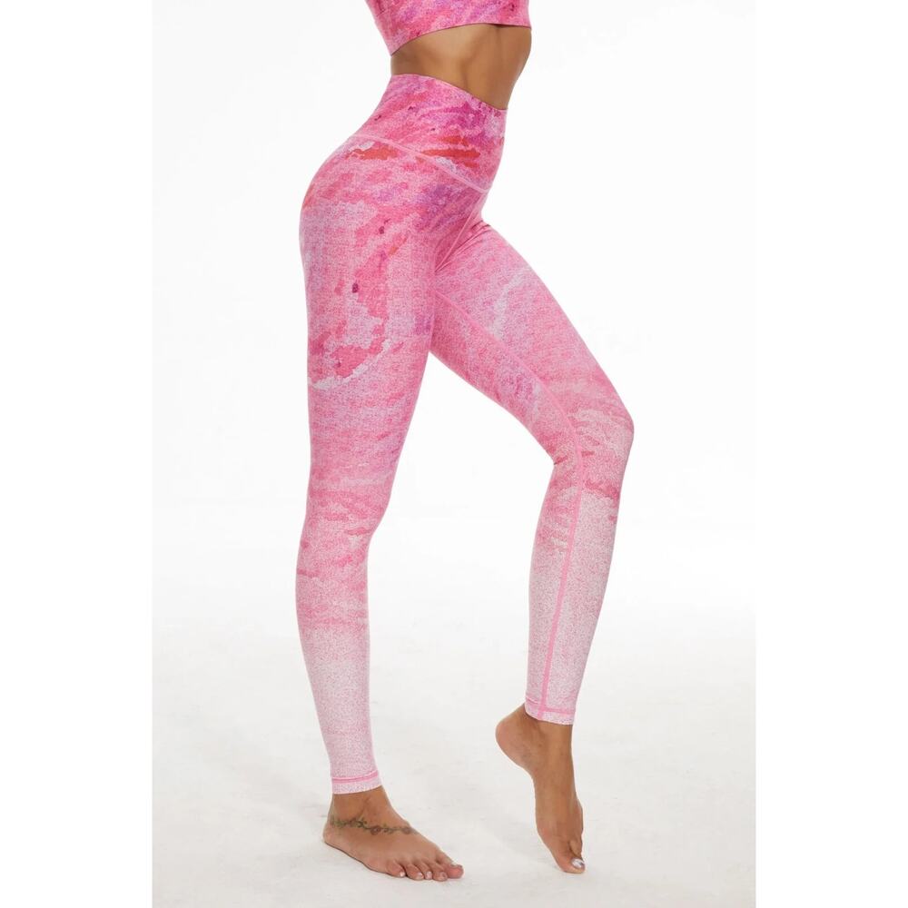 Silverwind Mineral High-waisted leggings Pink Sm Natural recycled sustainable